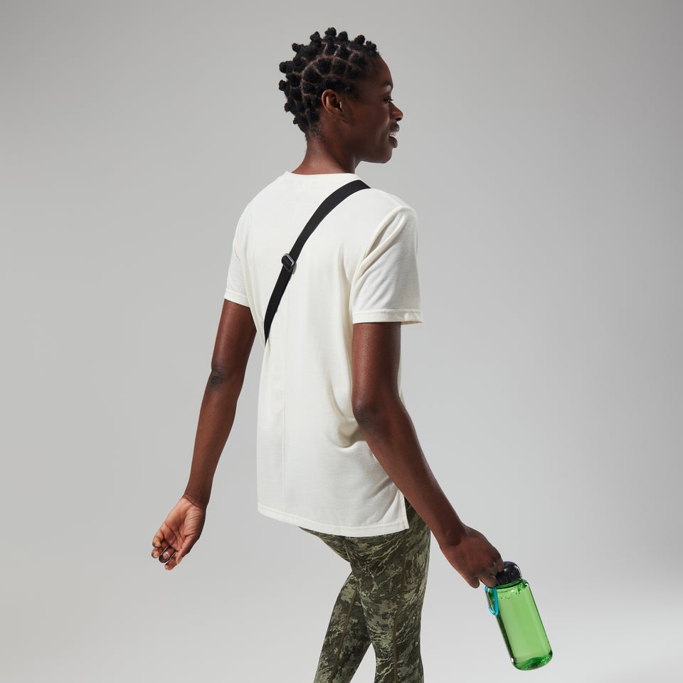 Women's Relaxed Tech Super Stretch Tee - Natural