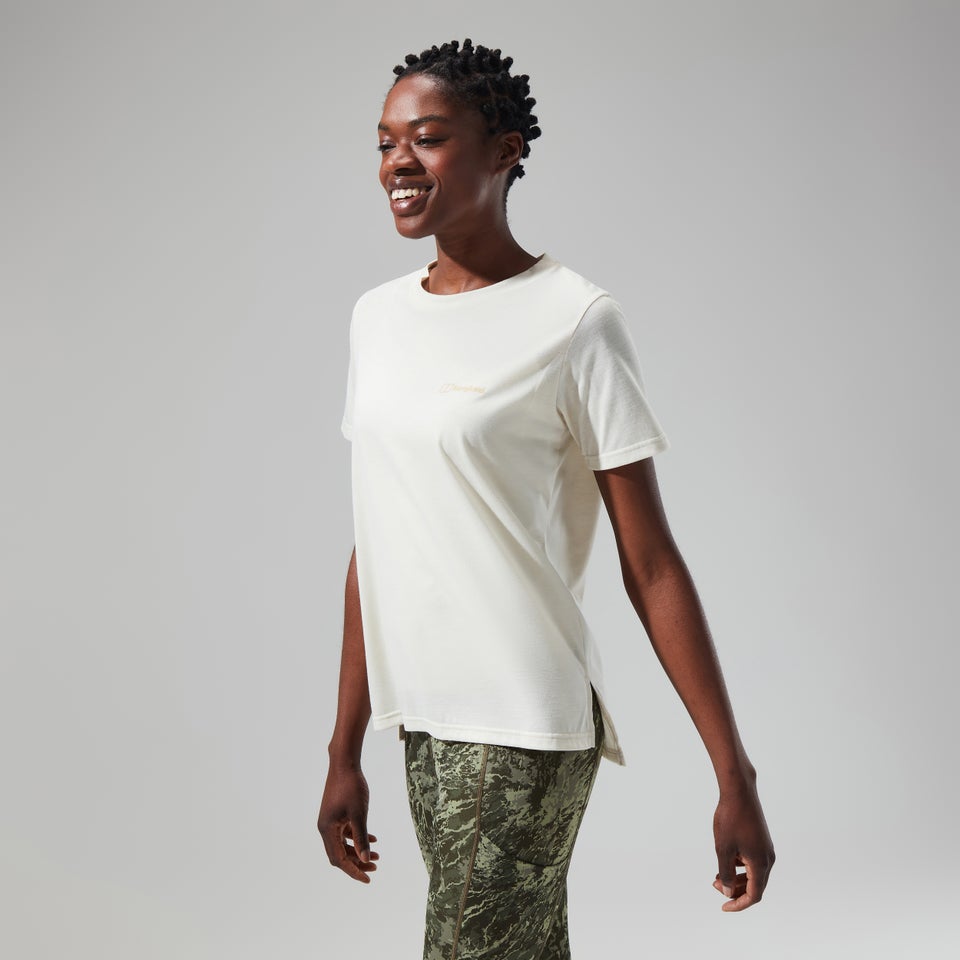 Women's Relaxed Tech Super Stretch Tee - Natural