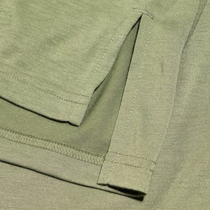 Relaxed Super Stretch Tech T-Shirt für Damen - Grün