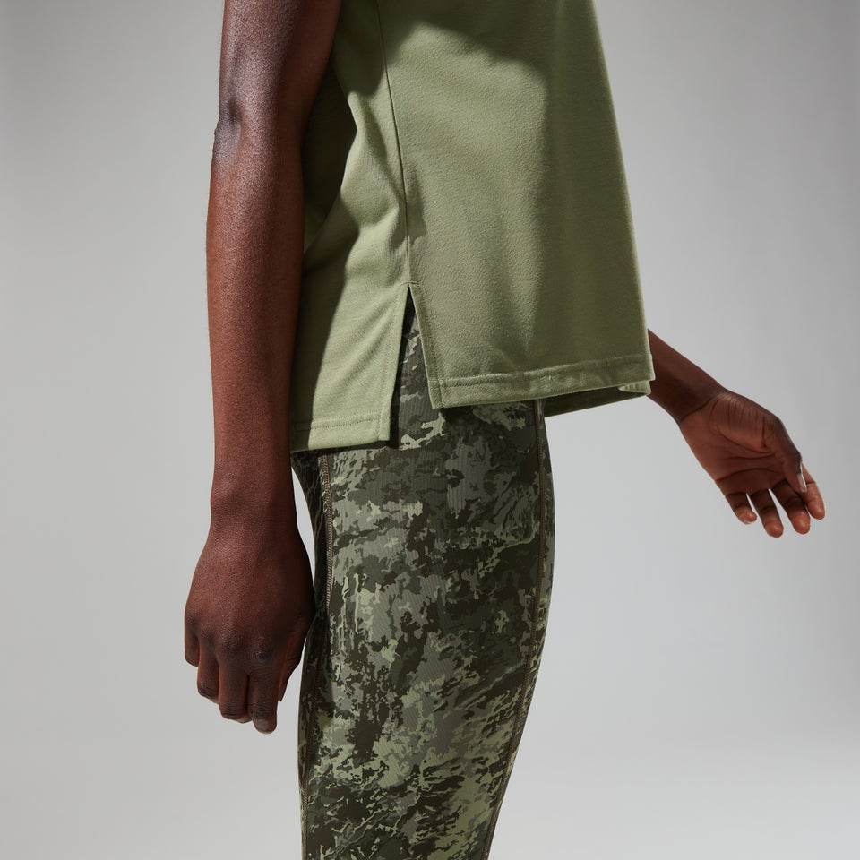 Women's Relaxed Tech Super Stretch Tee - Green