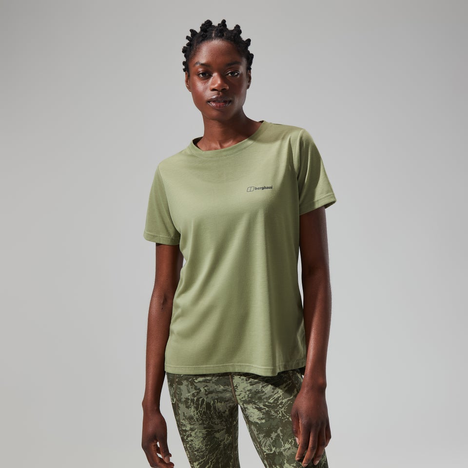 Women's Relaxed Tech Super Stretch Tee - Green
