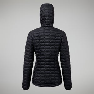 Cuillin Isolierter Hoodie für Damen - Schwarz/Grau