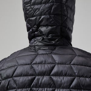 Cuillin Isolierter Hoodie für Damen - Schwarz/Grau