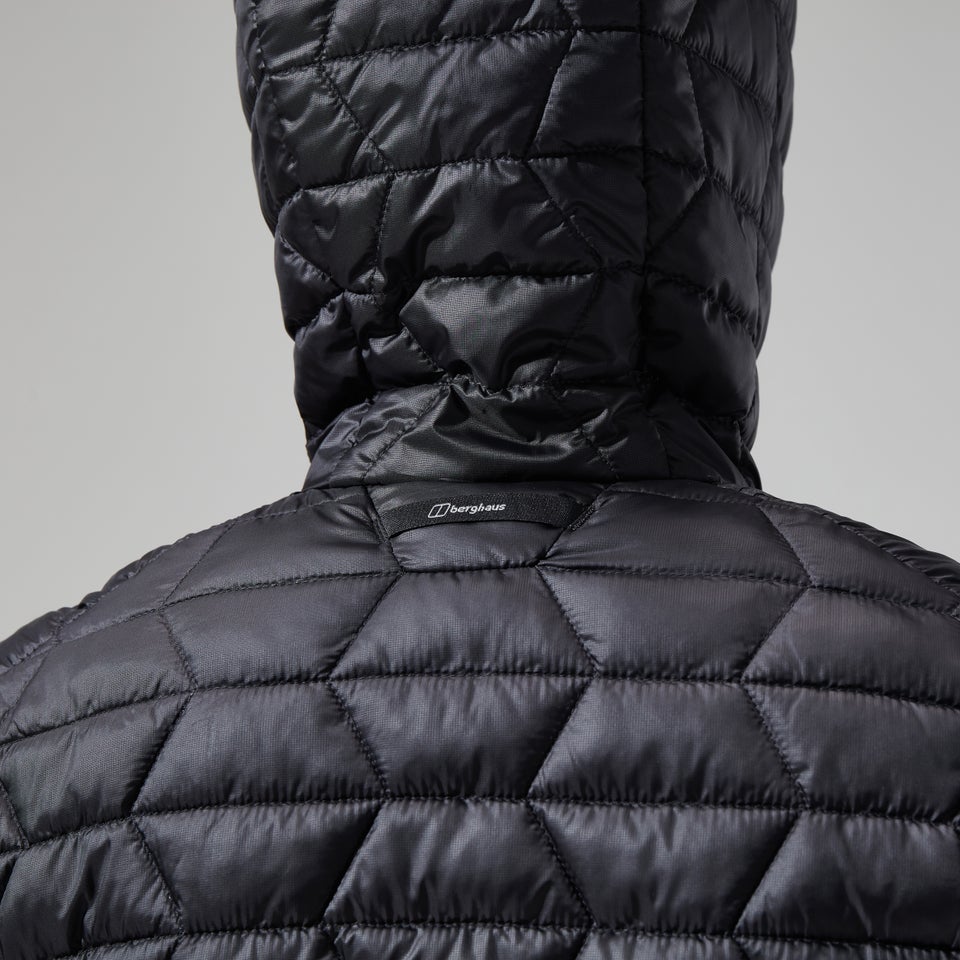 Cuillin Isolierter Hoodie für Damen - Schwarz/Grau