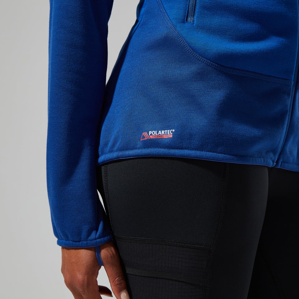 Women's Heuberg Hoody - Blue/Blue