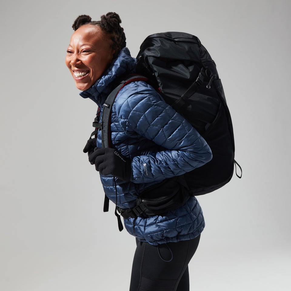 Cuillin Isolierter Hoodie für Damen - Dunkelblau