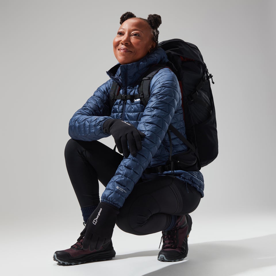 Cuillin Isolierter Hoodie für Damen - Dunkelblau