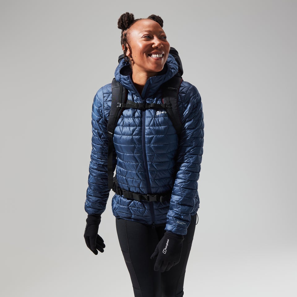 Cuillin Isolierter Hoodie für Damen - Dunkelblau