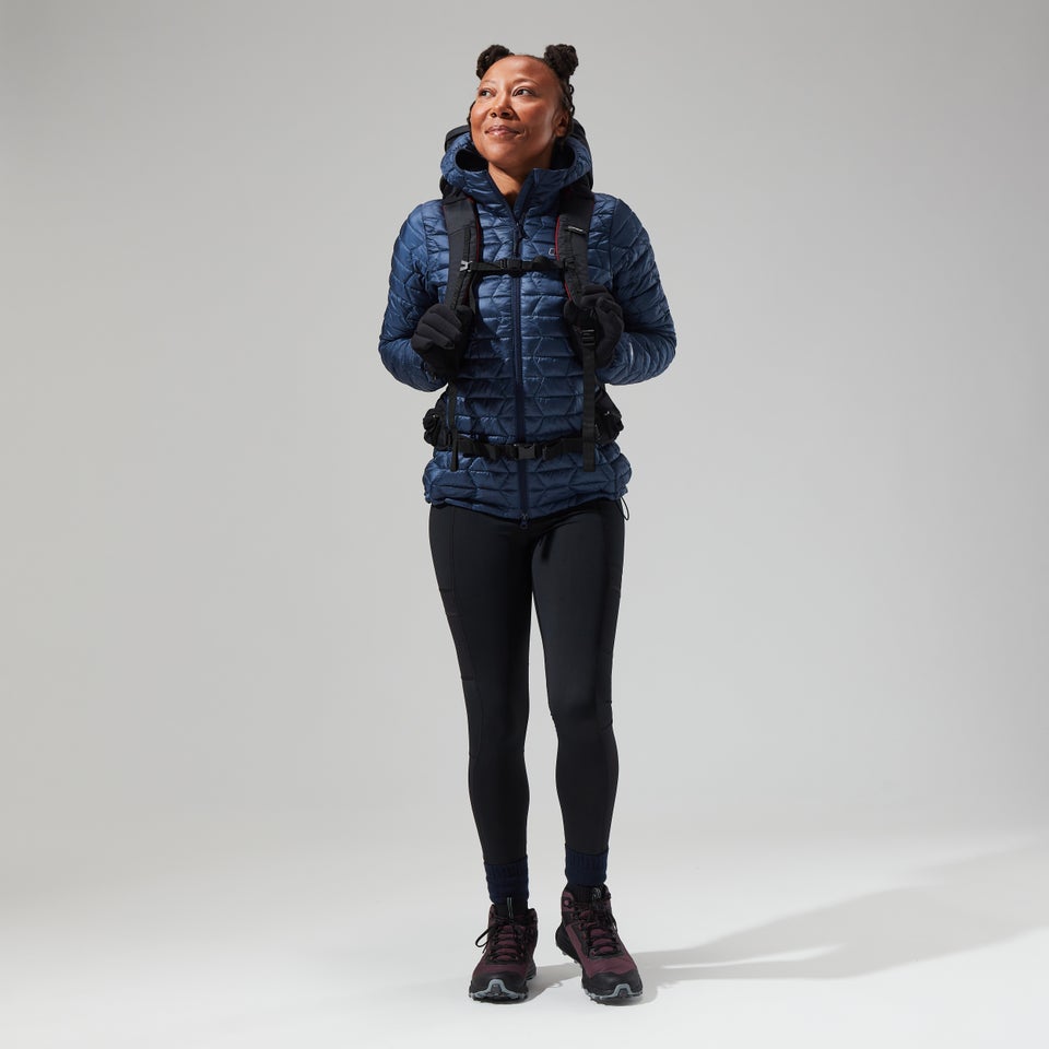 Cuillin Isolierter Hoodie für Damen - Dunkelblau