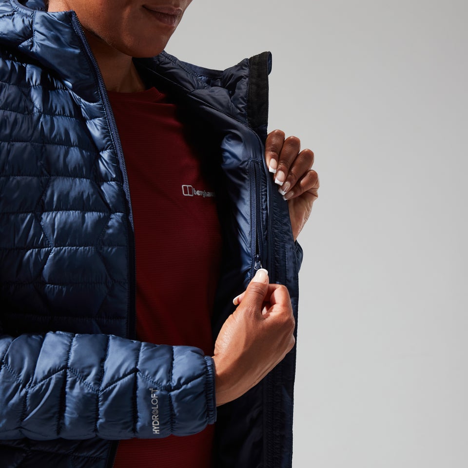 Cuillin Isolierter Hoodie für Damen - Dunkelblau