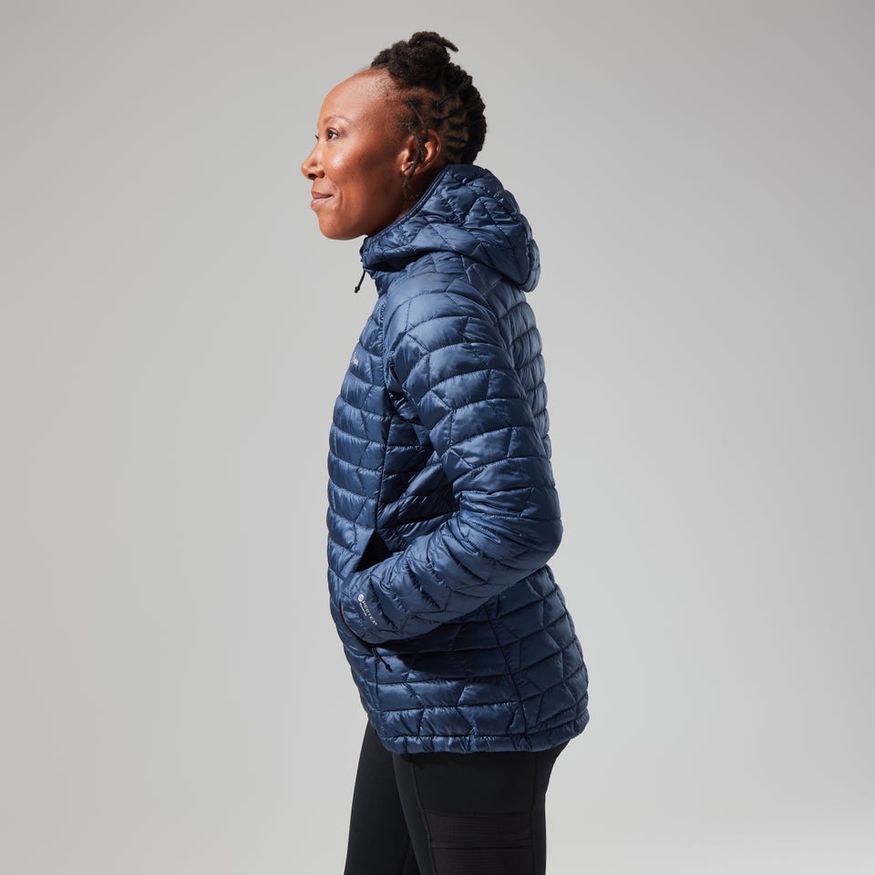 Cuillin Isolierter Hoodie für Damen - Dunkelblau