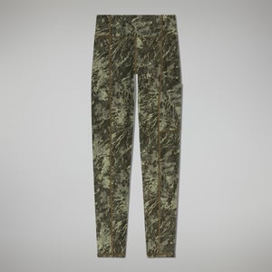 Zannia 7/8 Leggings für Damen - Grün/Dunkelgrün