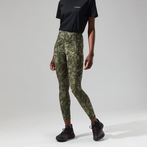 Zannia 7/8 Leggings für Damen - Grün/Dunkelgrün