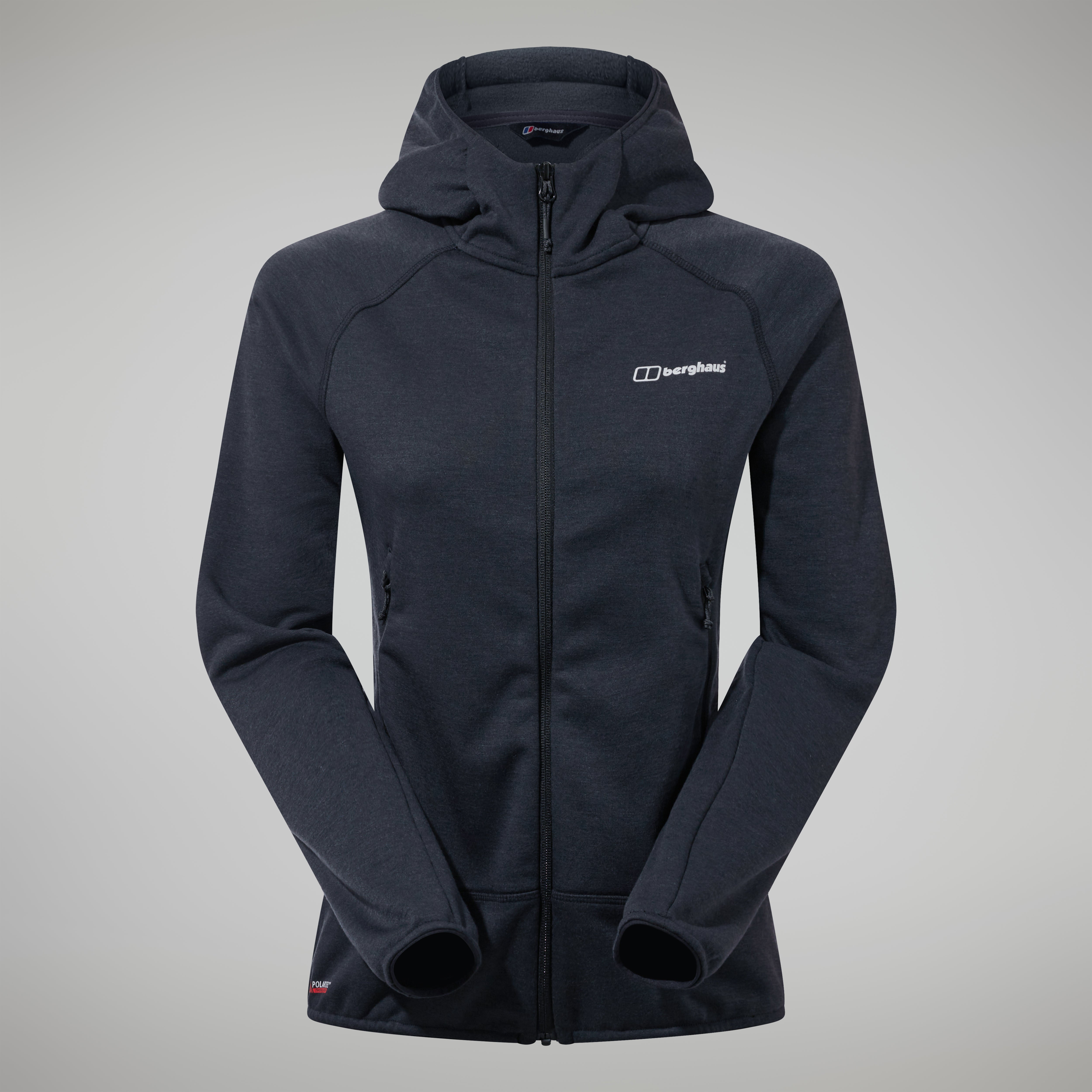 Women's Heuberg Hoody - Black/Grey