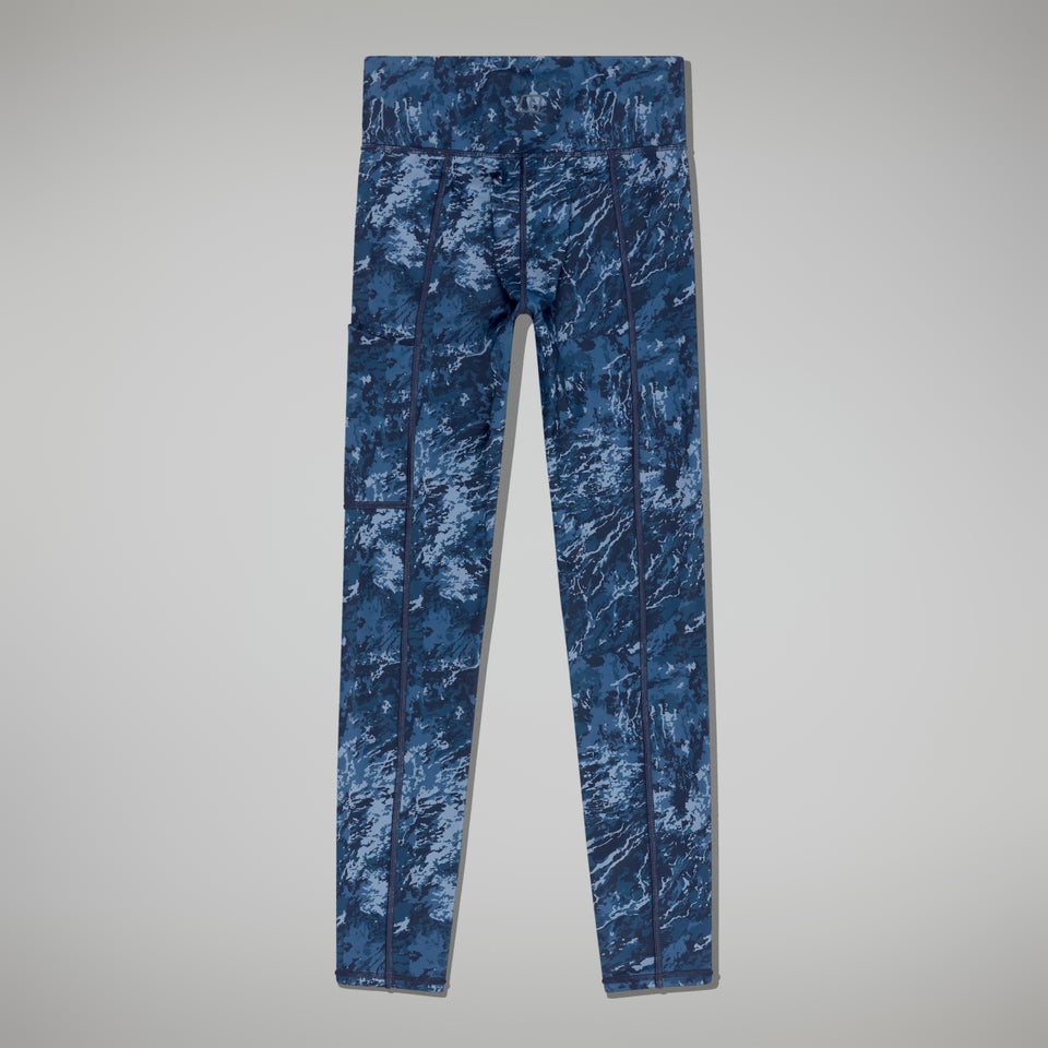 Zannia 7/8 Leggings für Damen - Blau/Dunkelblau