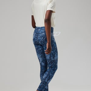 Zannia 7/8 Leggings für Damen - Blau/Dunkelblau