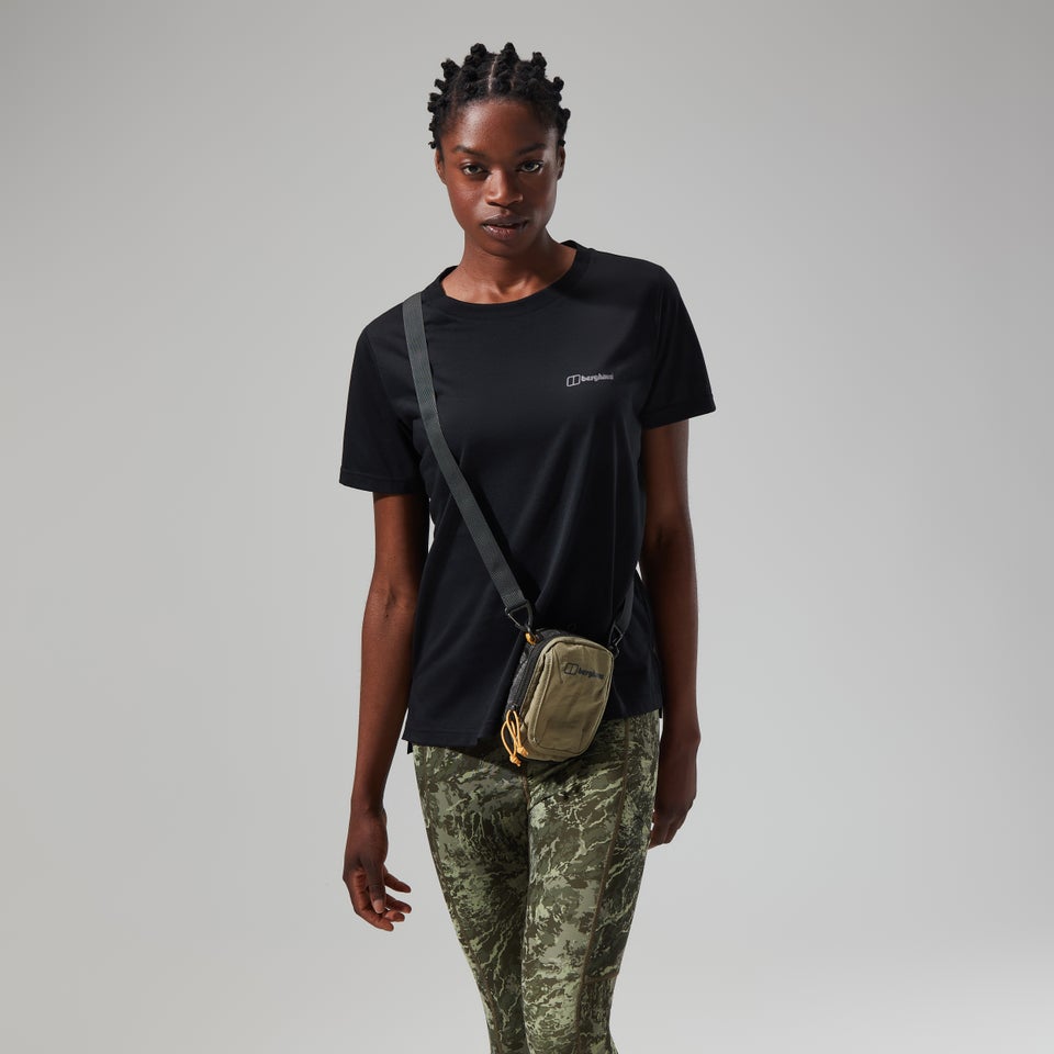 Women's Relaxed Tech Super Stretch Tee - Black