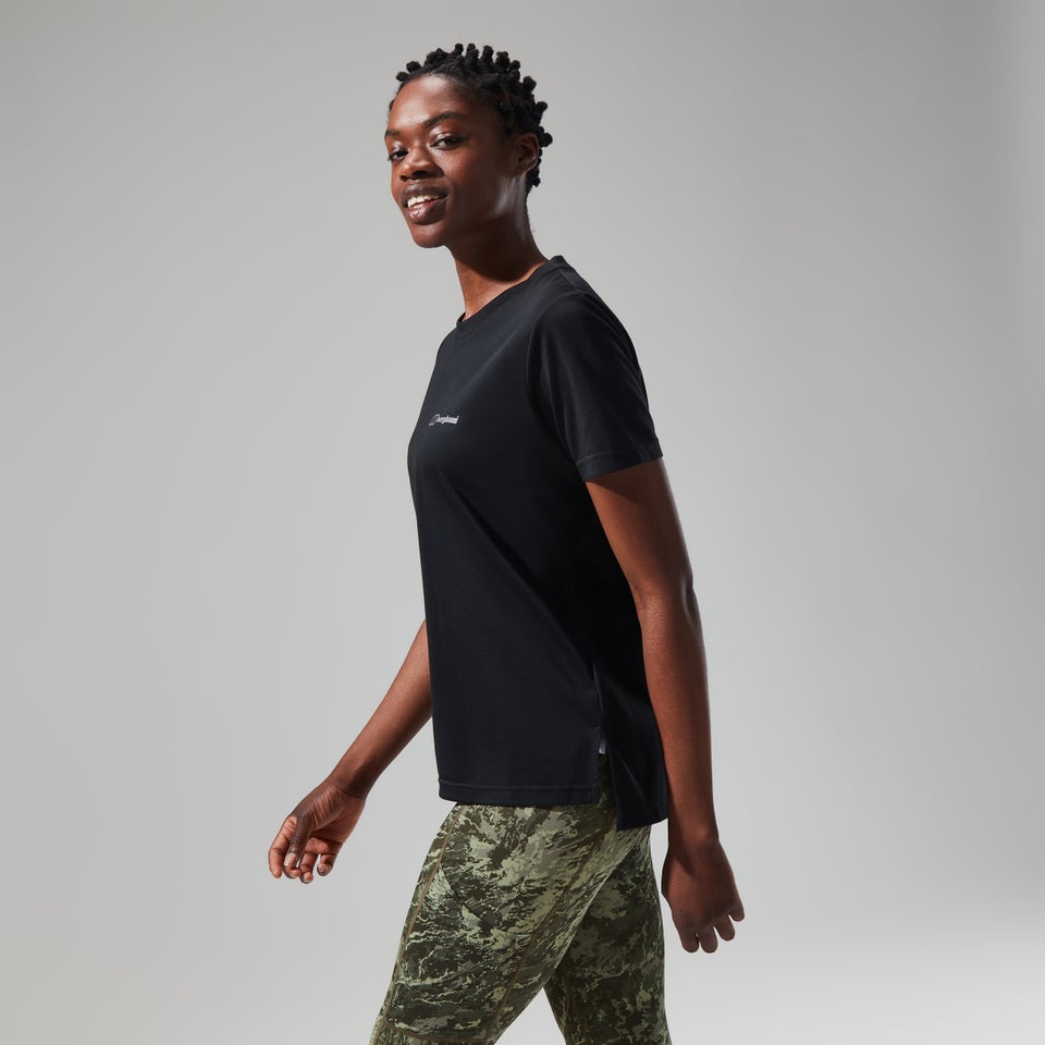 Women's Relaxed Tech Super Stretch Tee - Black