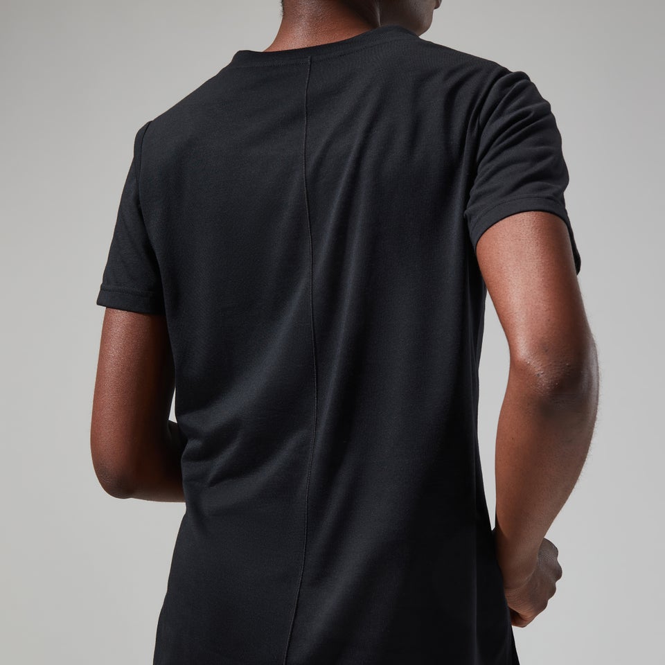 Women's Relaxed Tech Super Stretch Tee - Black