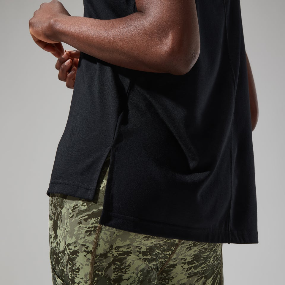 Women's Relaxed Tech Super Stretch Tee - Black