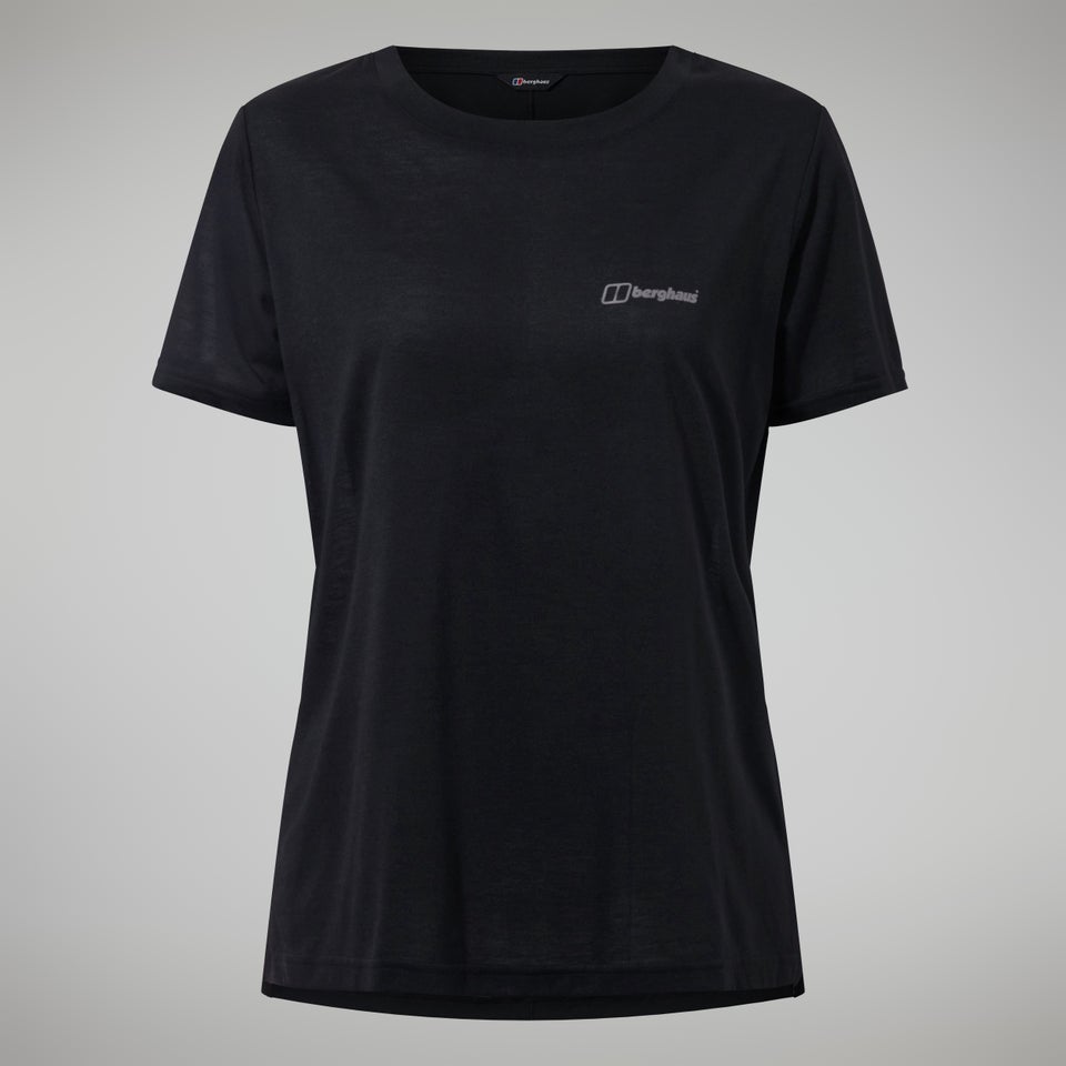 Women's Relaxed Tech Super Stretch Tee - Black