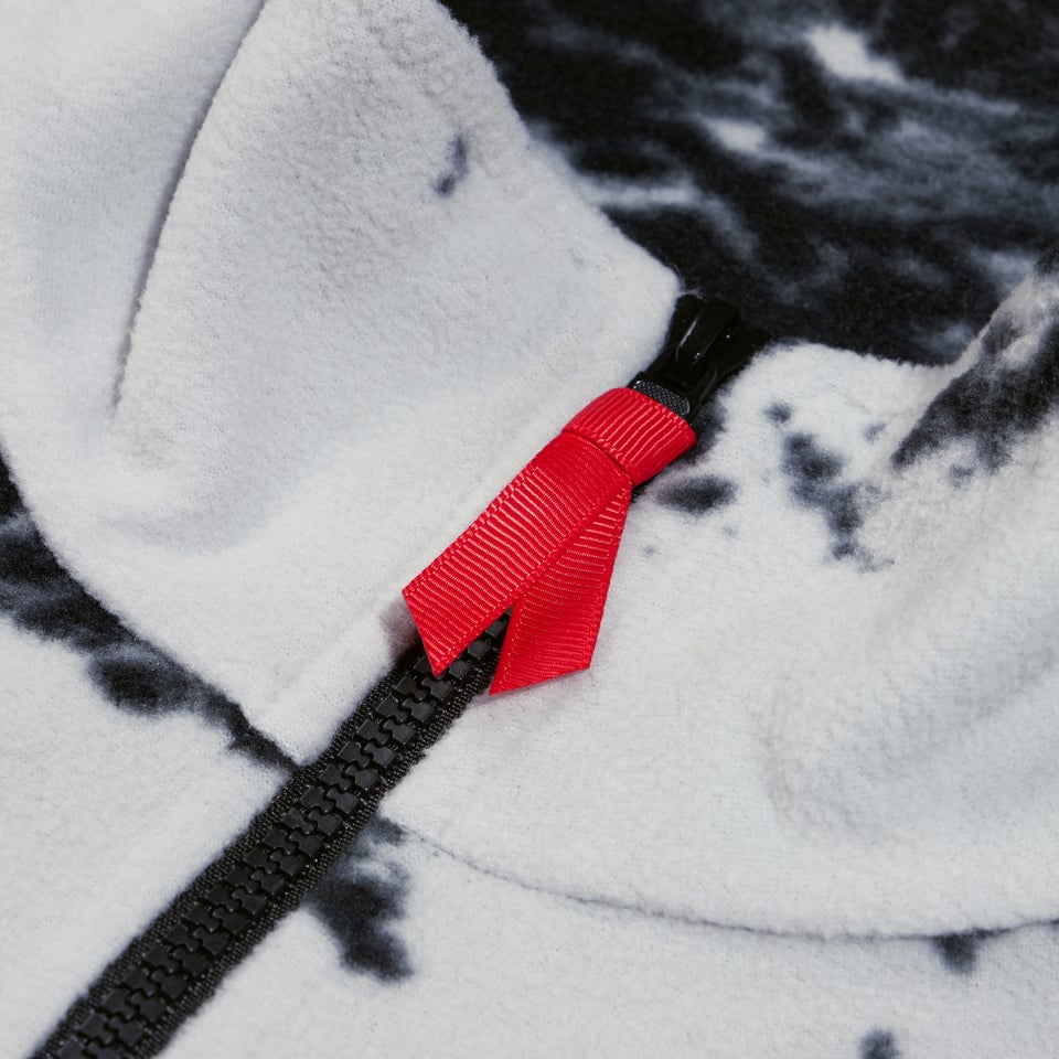 Unisex Prism Print Trango Half-zip Fleece - Grey/Black