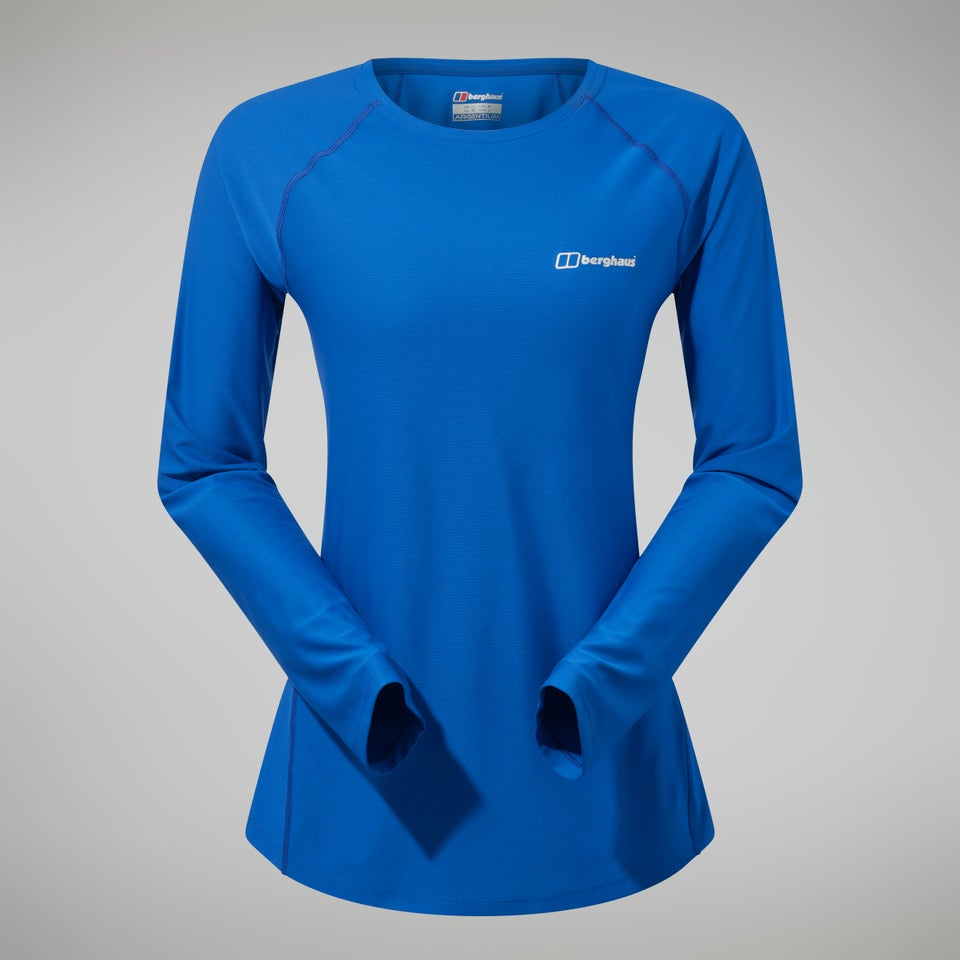 Women's 24/7 Tech Long Sleeve Crew Tee - Blue