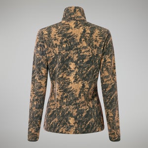 Women's Navala Half Zip Fleece - Green/Dark Green