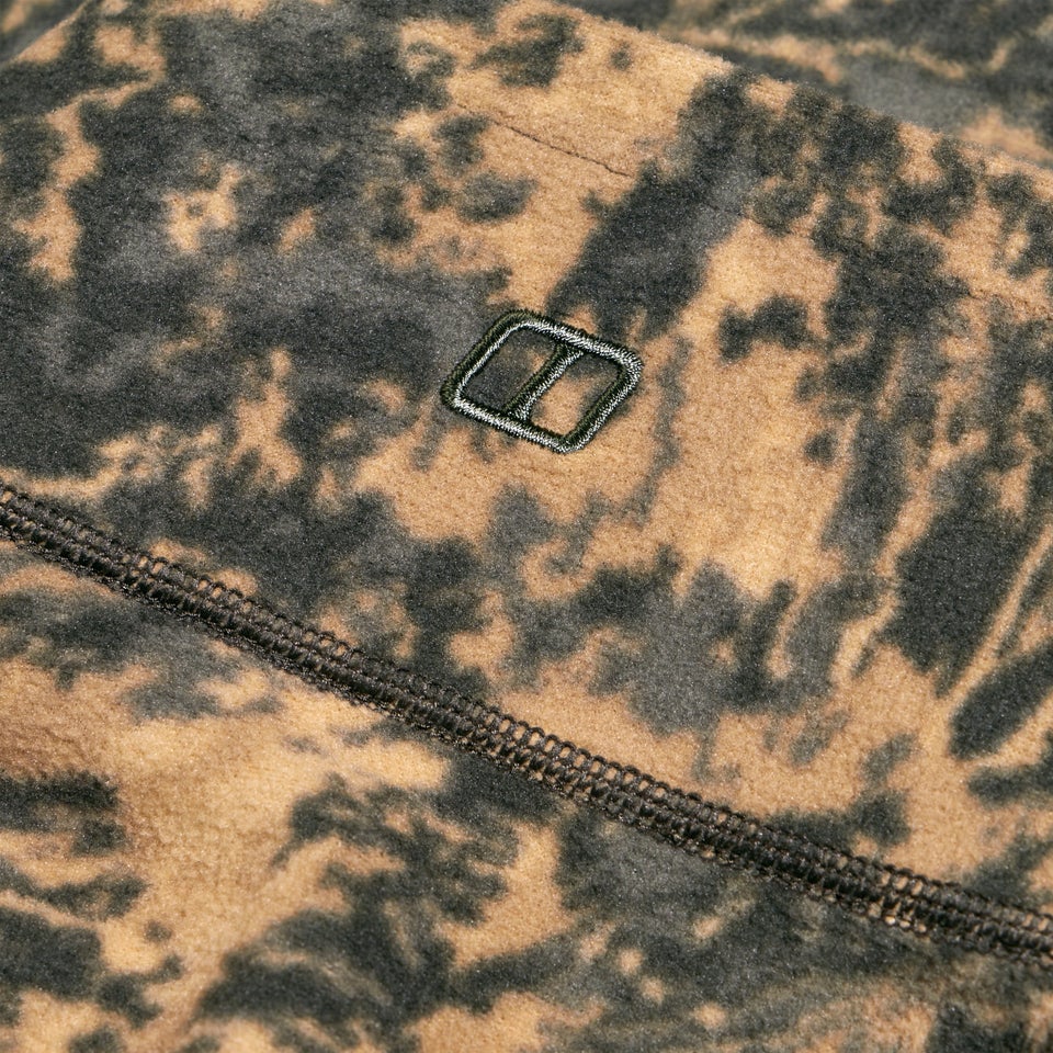 Women's Navala Half Zip Fleece - Green/Dark Green