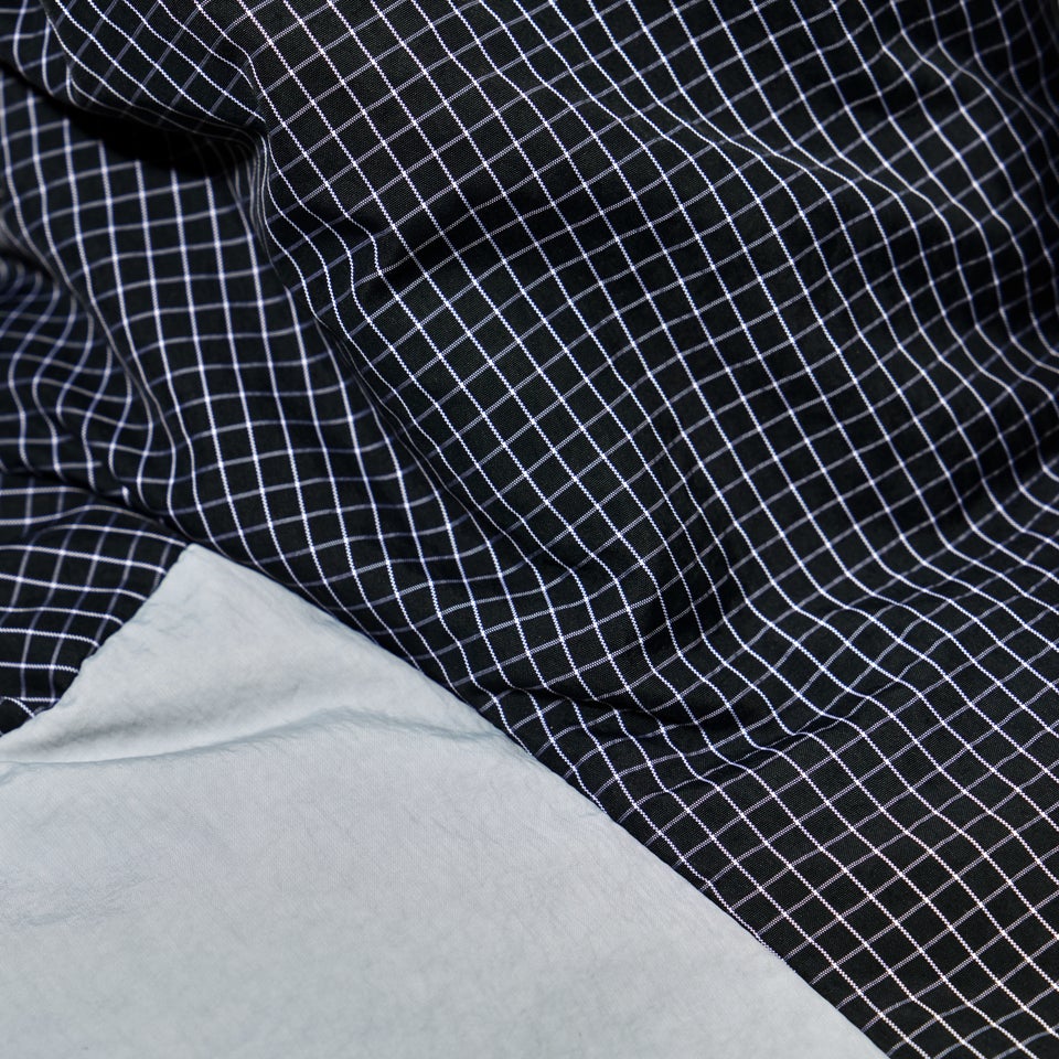 Women's Saffren Down Duster Hooded Jacket - Light Grey/Black