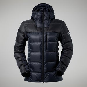 MTN Arete Ultra Down Hoodie für Damen - Schwarz