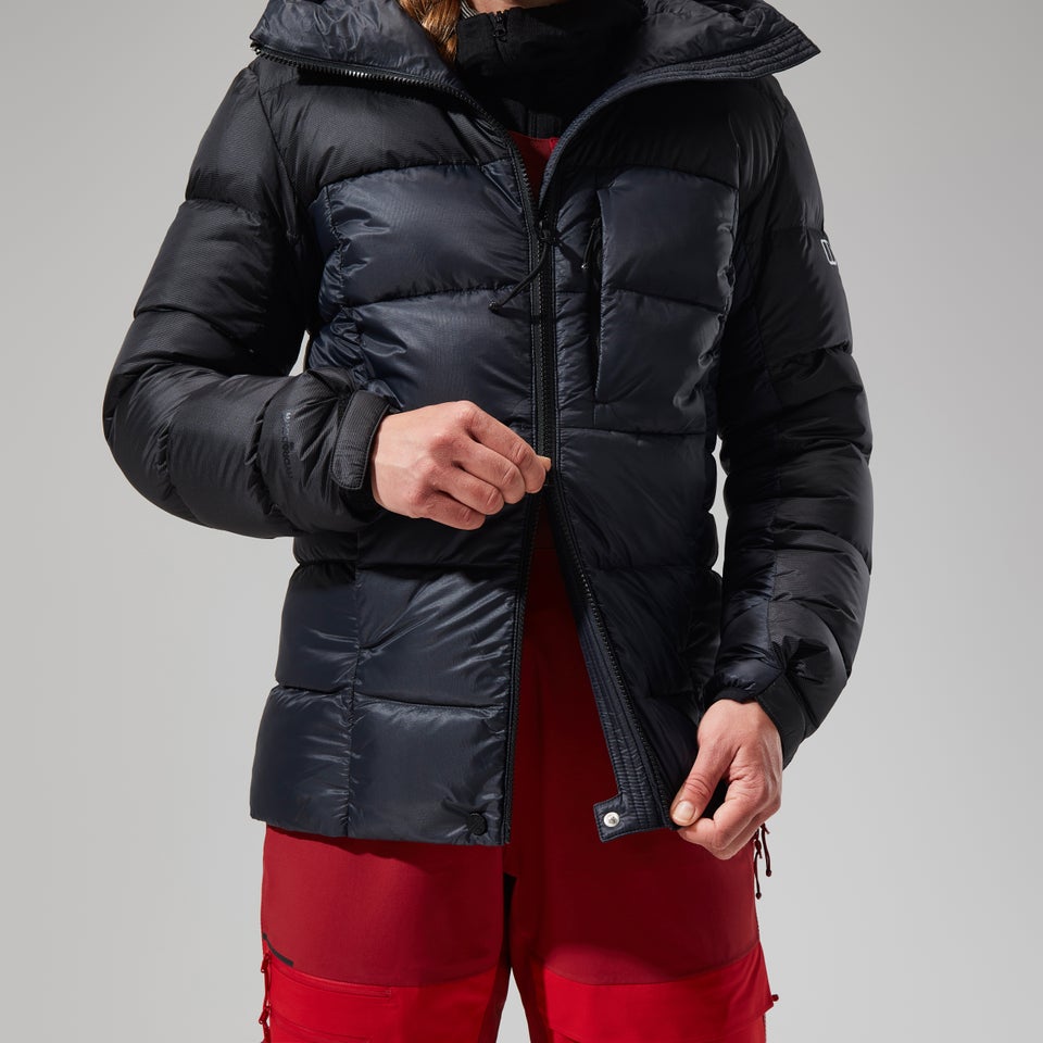 MTN Arete Ultra Down Hoodie für Damen - Schwarz