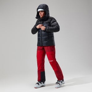 MTN Arete Ultra Down Hoodie für Damen - Schwarz