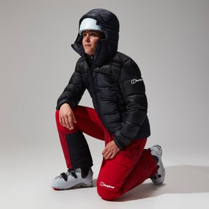 MTN Arete Ultra Down Hoodie für Damen - Schwarz