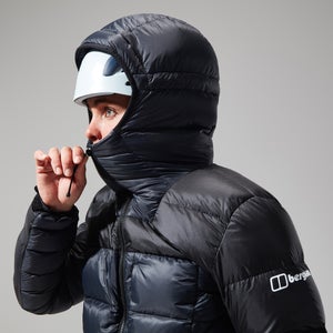 MTN Arete Ultra Down Hoodie für Damen - Schwarz