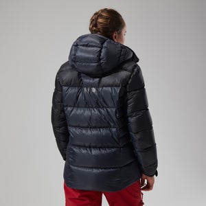 MTN Arete Ultra Down Hoodie für Damen - Schwarz