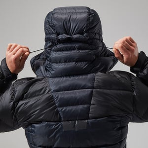 MTN Arete Ultra Down Hoodie für Damen - Schwarz