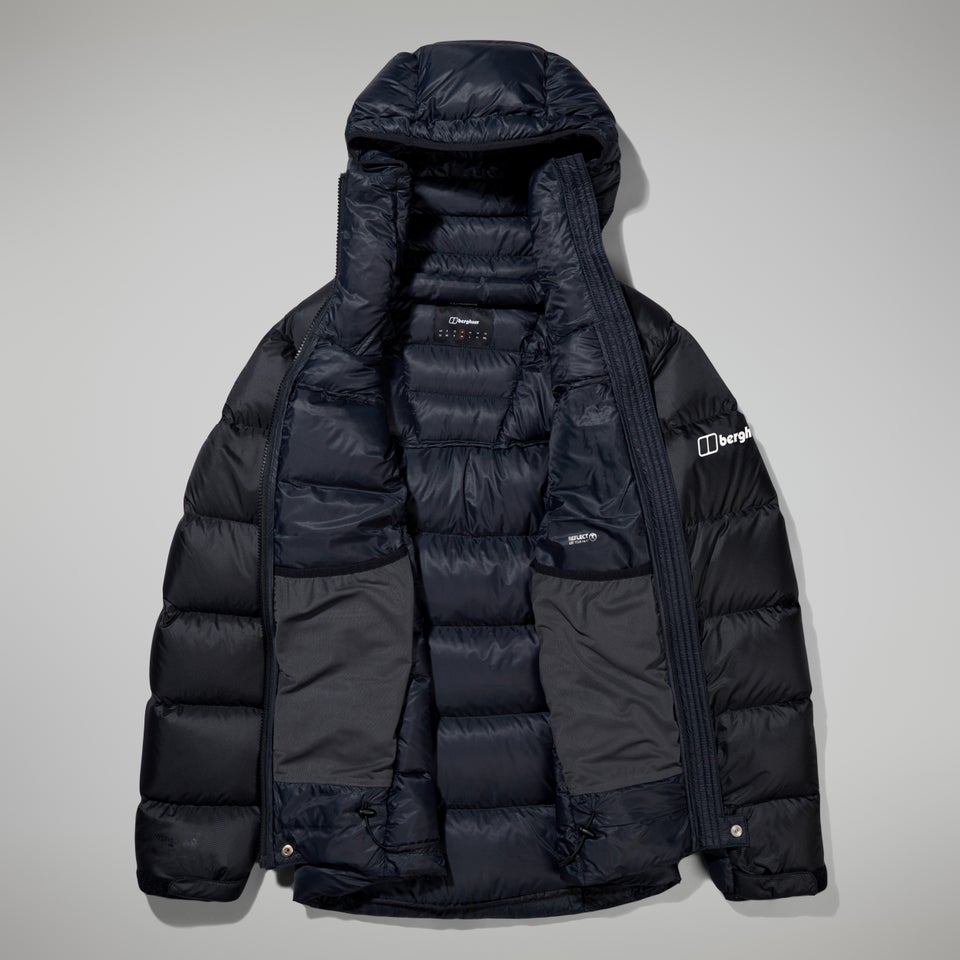 MTN Arete Ultra Down Hoodie für Damen - Schwarz