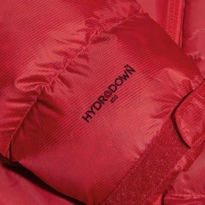 MTN Arete Ultra Down Hoodie für Damen - Rot