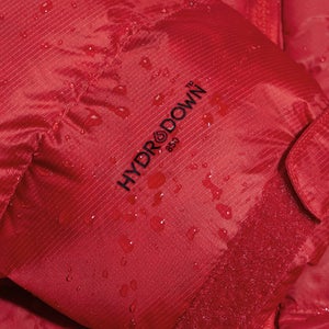 MTN Arete Ultra Down Hoodie für Damen - Rot