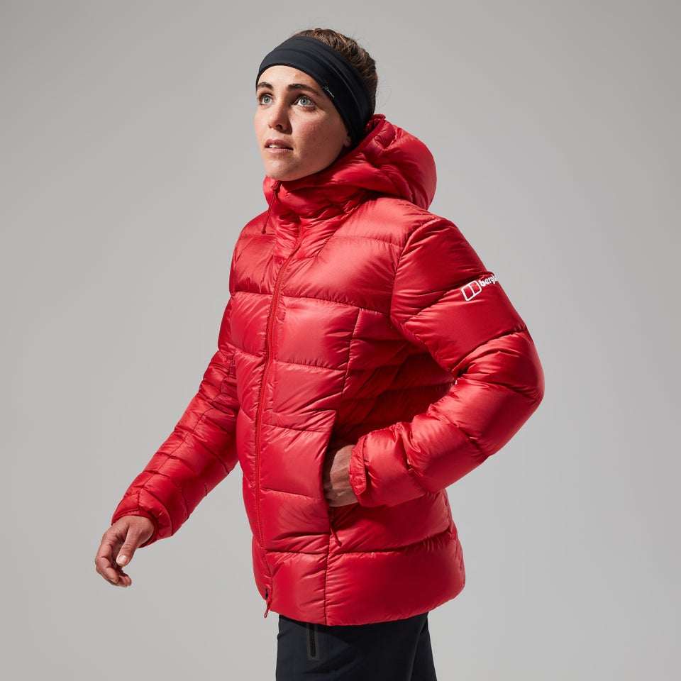 Women's MTN Arete Ultra Down Hoody - Red