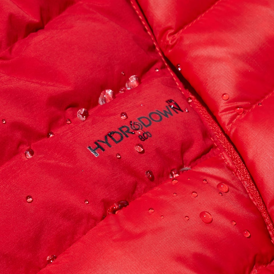 MTN Seeker MW Daunen Hoodie für Damen - Rot