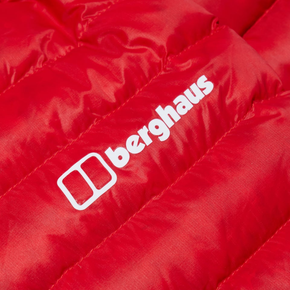 MTN Seeker MW Daunen Hoodie für Damen - Rot