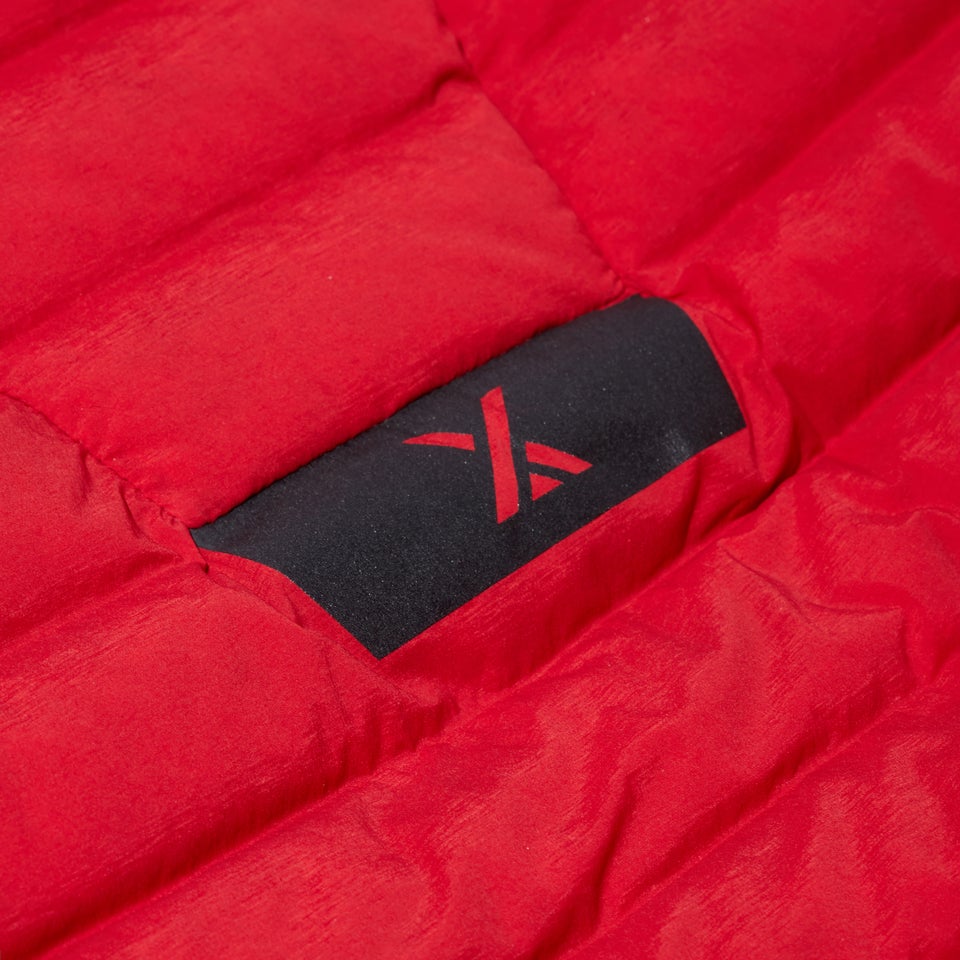 MTN Seeker MW Daunen Hoodie für Damen - Rot