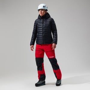 MTN Seeker MW Daunen Hoodie für Damen - Schwarz