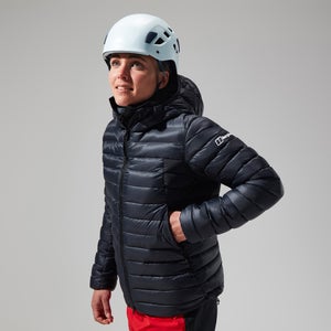 MTN Seeker MW Daunen Hoodie für Damen - Schwarz