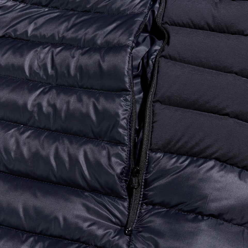 MTN Seeker MW Daunen Hoodie für Damen - Schwarz