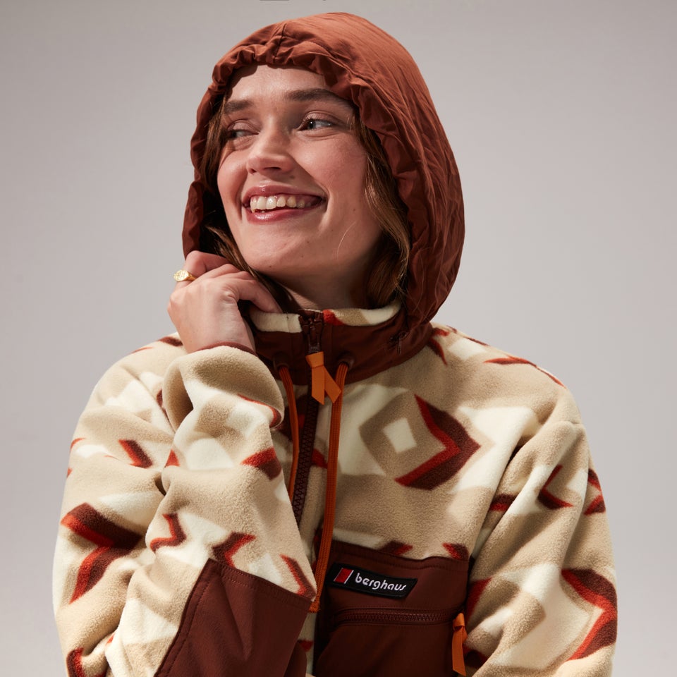 Unisex Ascent 91 Fleece Jacket - Natural/Brown