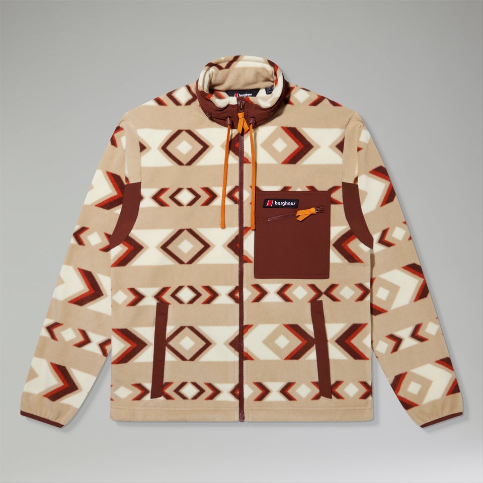 Unisex Ascent 91 Fleece Jacket - Natural/Brown