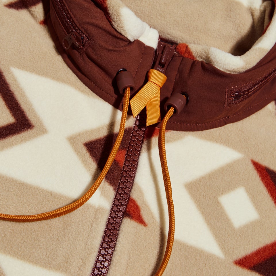 Unisex Ascent 91 Fleece Jacket - Natural/Brown